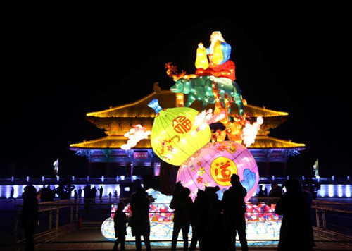 鹿邑：老子上元燈會(huì )在太清宮盛裝出鏡