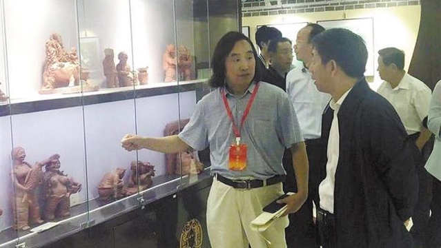 鄲城縣泥塑藝人張振福受邀參加傳統文化活動(dòng)展覽