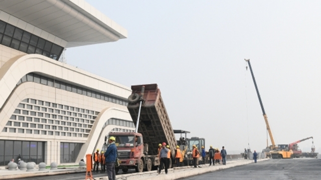 周口東站配套工程建設進(jìn)入沖刺階段