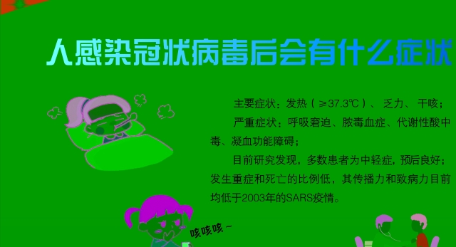 預防新型冠狀病毒宣傳畫(huà)