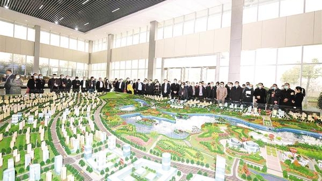 參觀(guān)周口項目建設 感受家鄉跨越發(fā)展