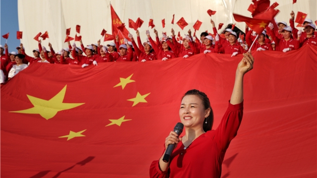 歌聲響徹扶溝大地 共祝祖國生日快樂(lè )