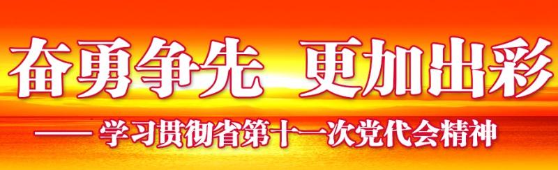 奮勇爭先，更加出彩——學習貫徹省第十一次黨代會精神